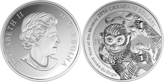 Монета Канады 