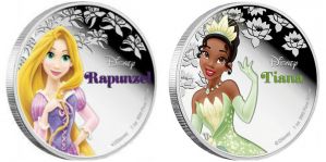 В серию "Принцессы Диснея" добавлены новые монеты номиналом 2, 25 долларов