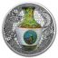 Новаторское решение: в монеты номиналом 1, 100 долларов вставлена фарфоровая ваза