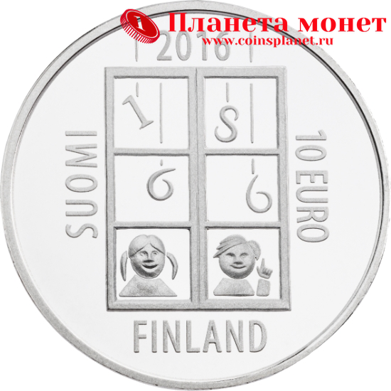 Реверс финской монеты
