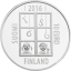 Финляндия выпустила монеты номиналом 10 евро об образовании