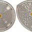 Монеты номиналом 5000 драм предлагают исследовать известнейшие лабиринты мира