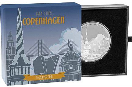 Упаковка монеты Копенгаген