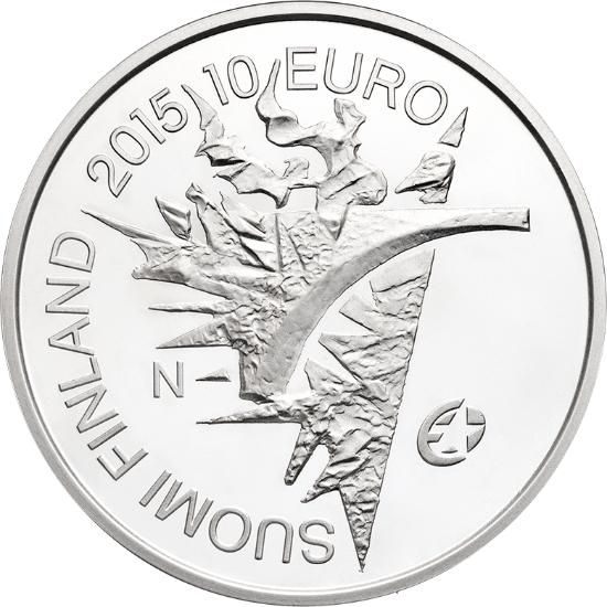 Аверс финской монеты 