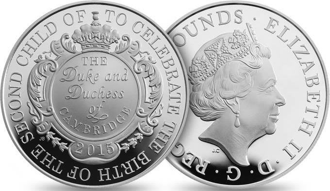 Серебряная монета в честь Шарлотты