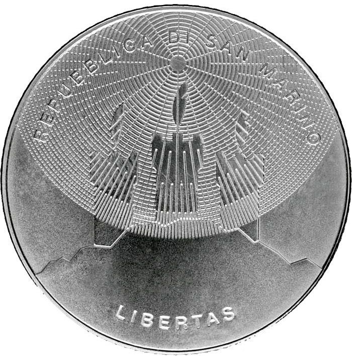 Аверс монеты Сан-Марино 
