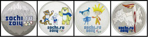Эмблема и талисманы Олимпийских игр 'Сочи 2014'