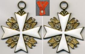 Большой крест Ордена Германского Орла без мечей - золото