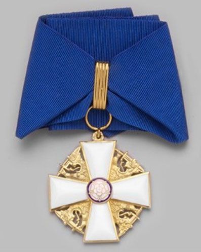 Командорский женский крест ордена Белой Розы I ст.