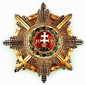 Звезда ордена Святого Стефана с мечами
