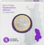 На новой монете Финляндии – чернозобая гагара