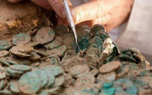 В Великобритании нашли клад с римскими монетами