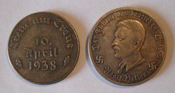 Редкие монеты и медали 3 Рейха (копии)