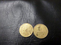 две монетки по 1коп. 1933года.