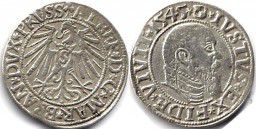 Монета грош 1545