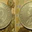 Серебряные монеты 50 центов Британской Малайзии 1920-21 г