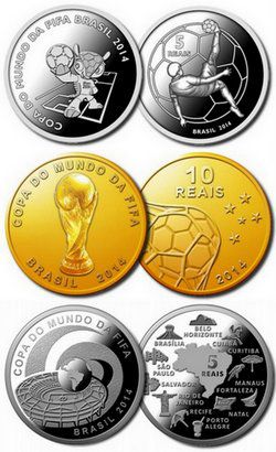 Коммеморативные монеты Бразилии