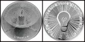 Международный год света ознаменован выпуском монет достоинством 5, 6 евро