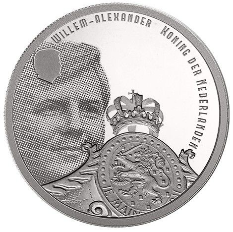 Аверс монеты Нидерландов