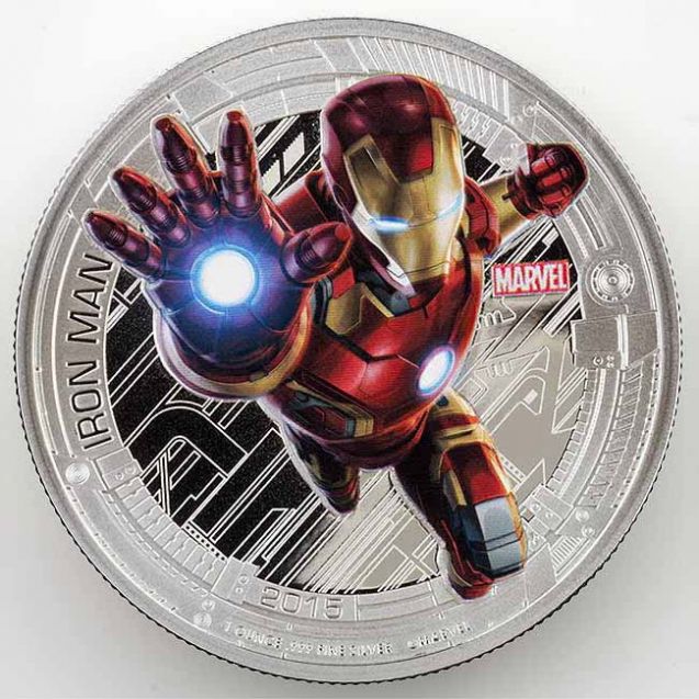 Монета Железный Человек