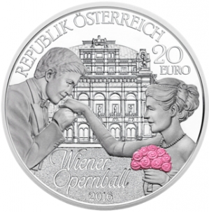 "Венский Оперный бал" — название новой австрийской монеты номиналом 20 евро