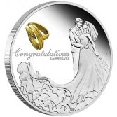 Лучший подарок в день свадьбы — долларовая монета