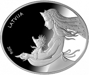"Ежовая шубка" — название "сказочной" монеты номиналом 5 евро
