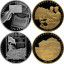 Банк России выпустил серию монет разного номинала из драгоценных металлов
