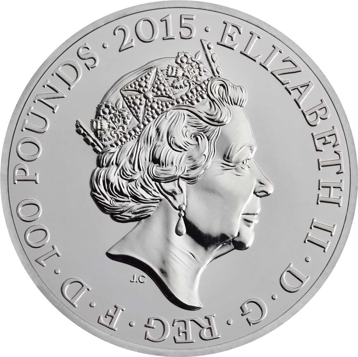 Аверс монеты "Букингемский дворец"