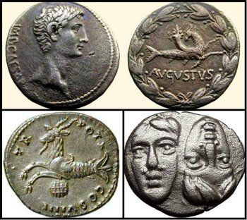 Зодиакальные монеты античности