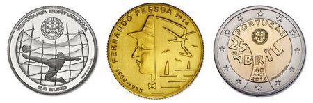 Примеры монет денежного двора Португалии
