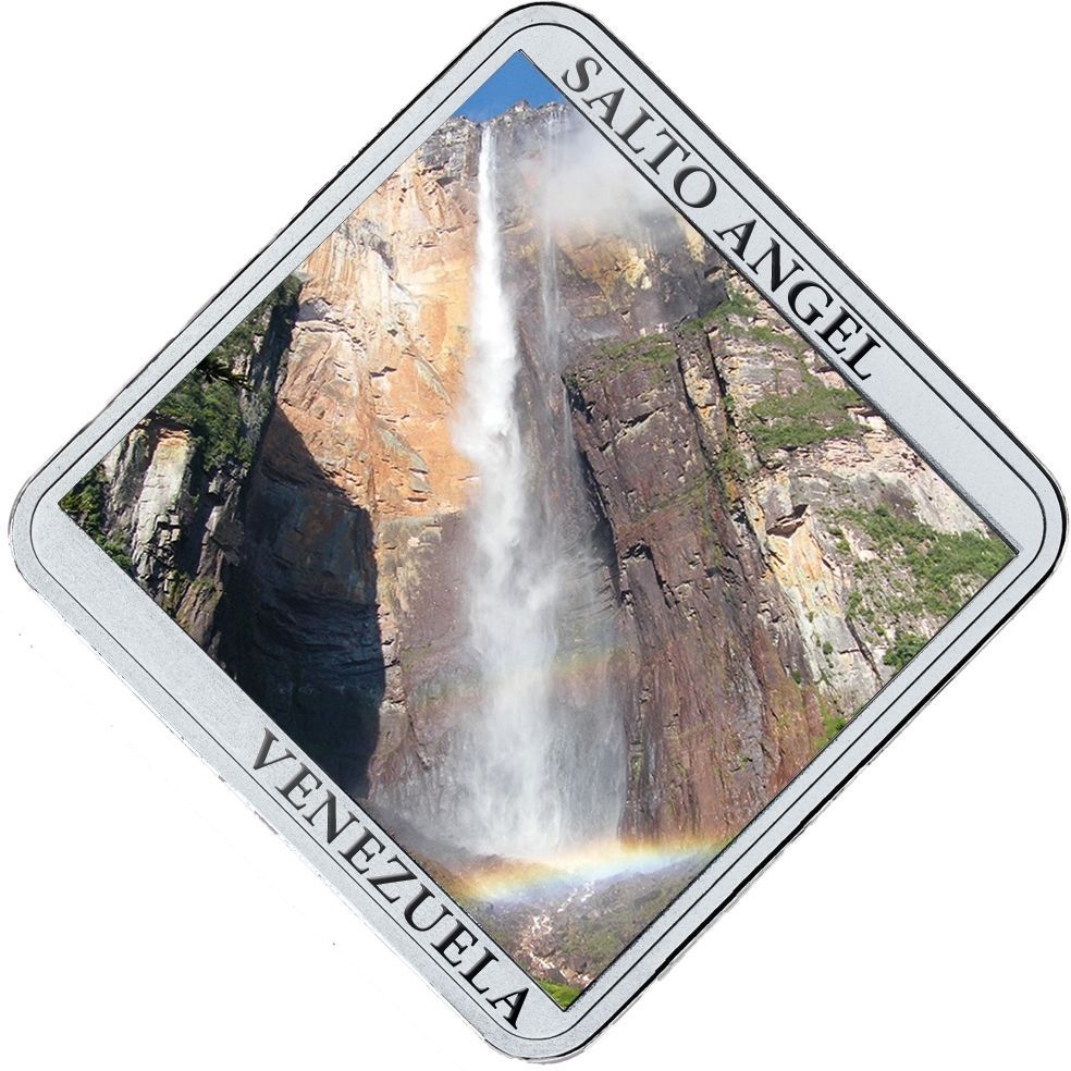 Монета "Водопад Анхель"