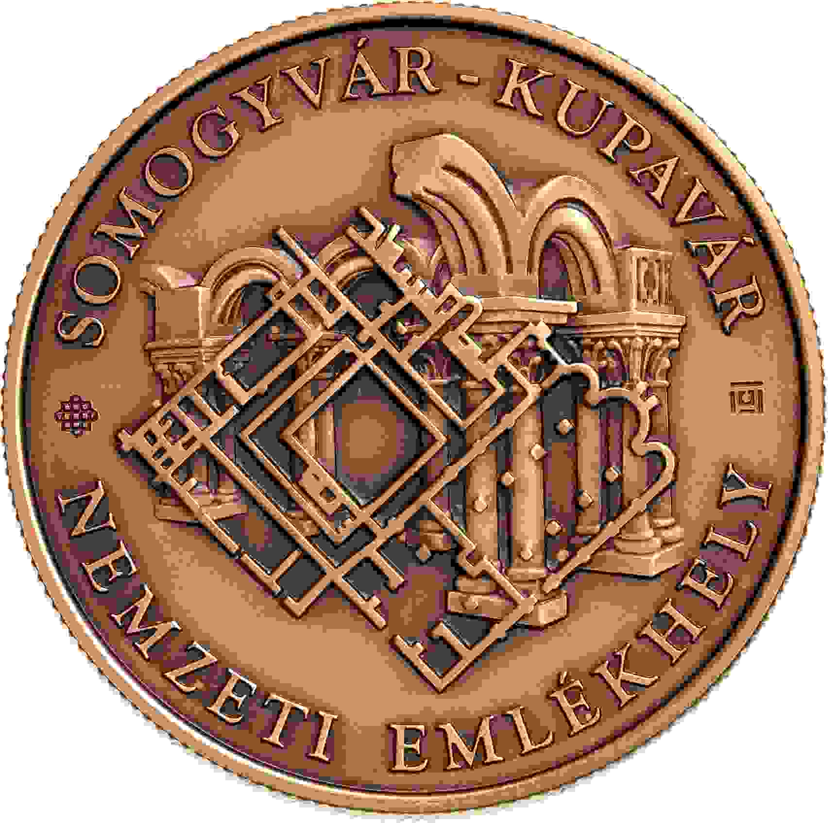 Реверс венгерской монеты