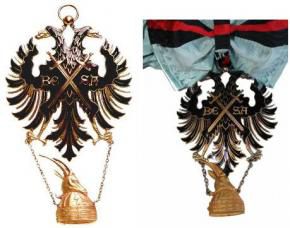 Албанский Орден Беза (верности) - шейный знак 1 ст.