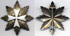 Звезда к Большому кресту Ордена Германского Орла - без мечей