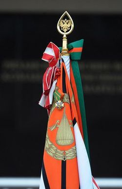 Орден Суворова на знамени Рязанского военного училища