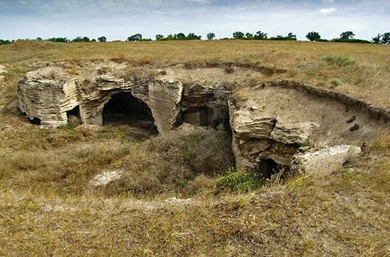 Каменоломни в Крыму