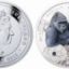 2000 горных горилл: новая монета из серии «Вымирающие виды животных»