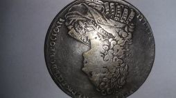 монета 1 рубль 1729 года