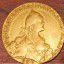 Золотая монета 10 рублей Екатерина 2 0