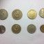 Монеты 2 копейки 1949г., 50 копеек, 5 копеек 1976г., 1 рубль 2001г., 5 копеек 2005г., 2 рубля 2001г. 0